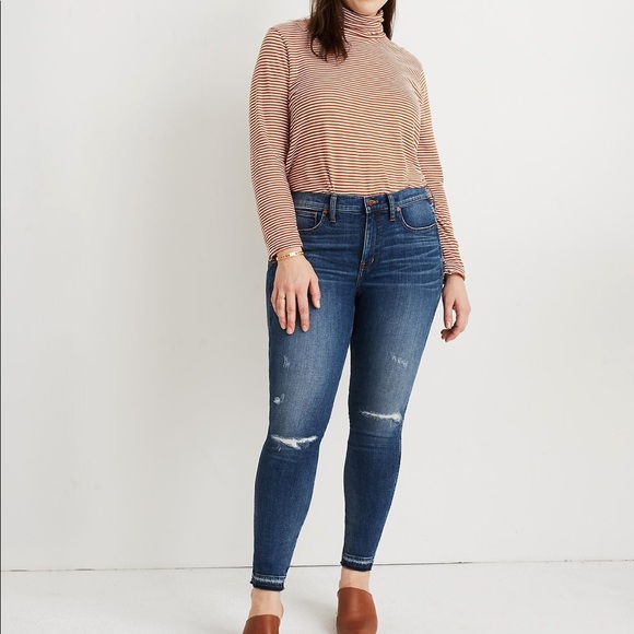 Madewell Denim - Madewell 9” High-Rise Skinny New York Wash NWT